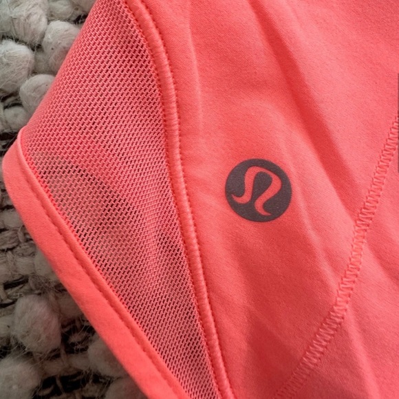 Lululemon Hotty Hot Shorts II Long 4" Size 4 in Sunset Color - Picture 6 of 11